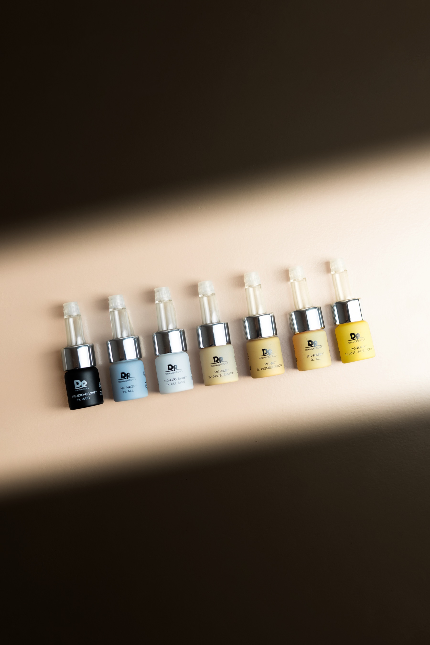 Dp Dermaceuticals topical actives — clinical-grade product line at Aviora